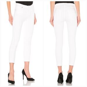 AGOLDE Sophie Crop High Rise Skinny Jean in Vixen